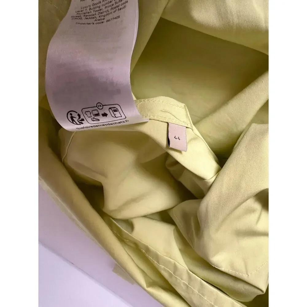 Gucci Short Sleeve Yellow Shirt 44 Euro (Oversized) IT 769558 NWT